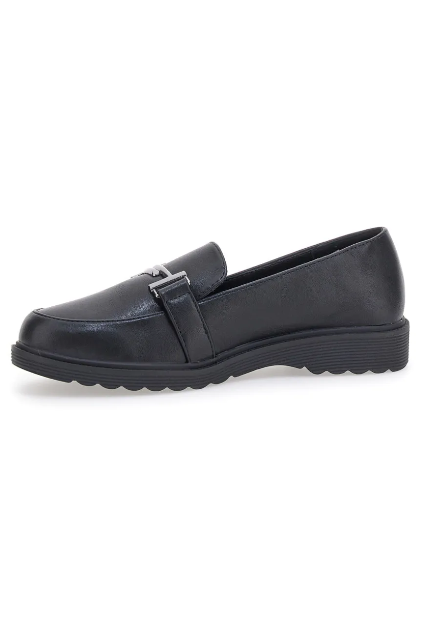 Mocassino nero CAFE' COST H526823