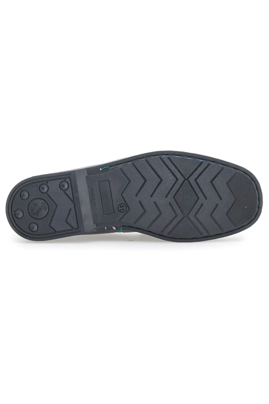 Mocassino Nero Made In Italy da Uomo Sevenoaks 195
