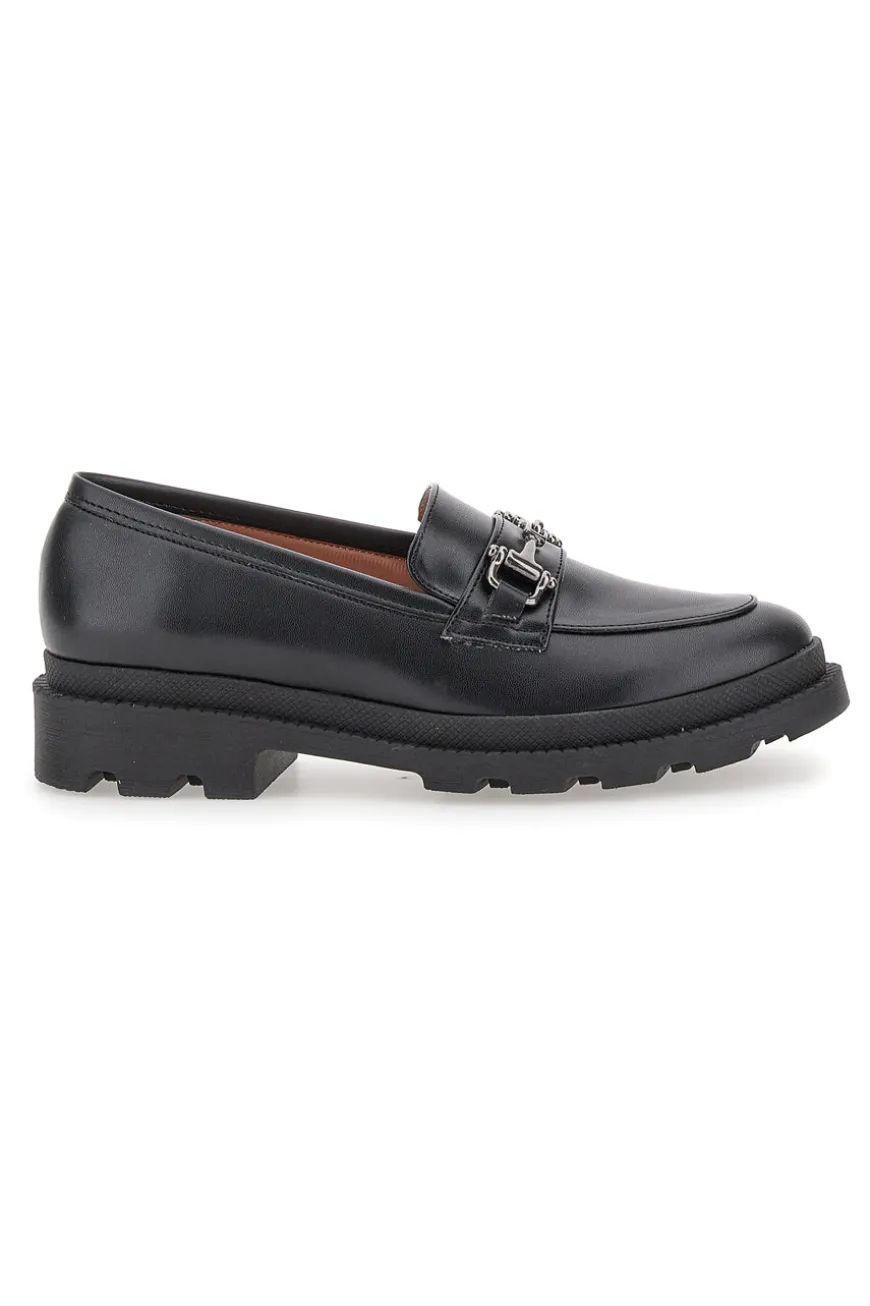 Mocassino Nero Opaco con Morsetto PITTARELLO GLAM 3500FC