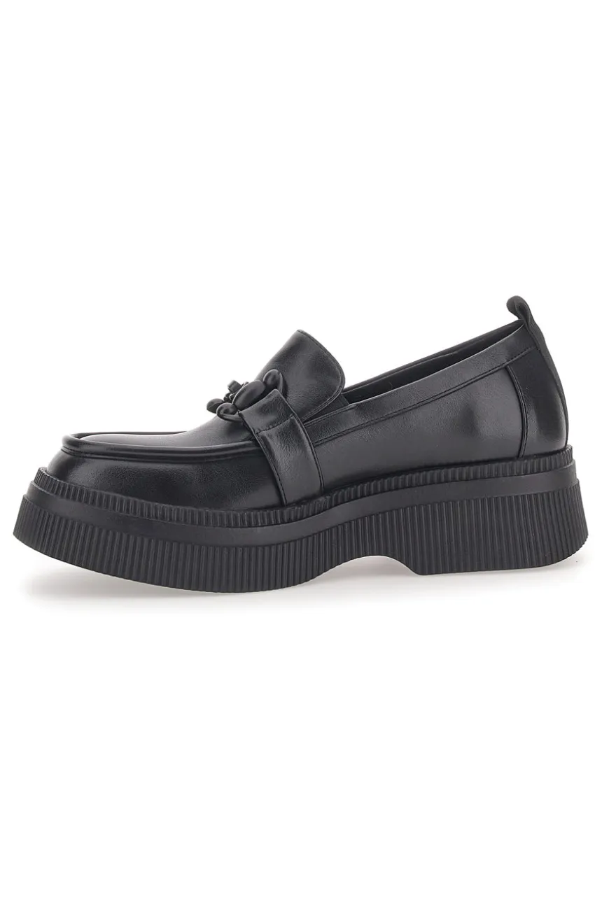 Mocassino Nero Sara Lopez 32207
