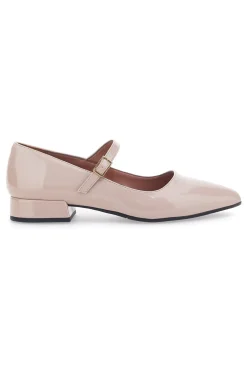Nudefarbene spitze Ballerinas Pittarello Couture 903