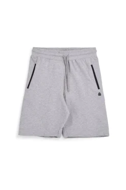 Pantaloncini corti grigi con tasche zip Boardman NBY4685