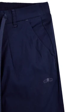 Pantaloni blu con coulisse e tasche Sevenoaks NBY008