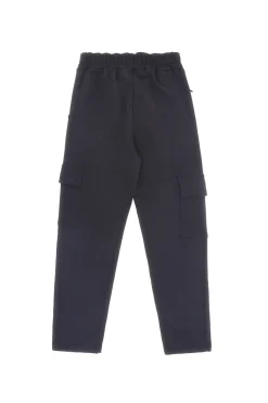 Pantaloni cargo neri con tasconi laterali Boardman 500