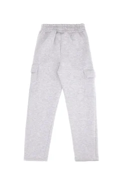Pantaloni grigio chiaro cargo interno felpato Boardman 700