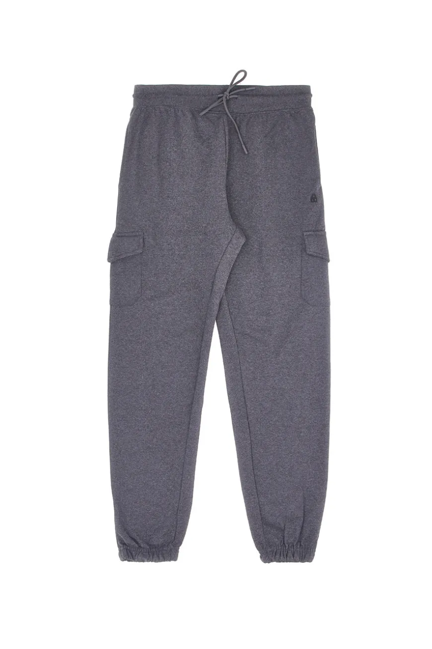 Pantaloni grigio scuro cargo interno felpato Boardman NBY821