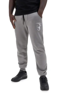 Pantaloni jogger grigi con logo stampato Abarth AH025PA