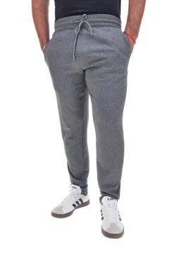 Pantaloni jogger grigi in cotone Sevenoaks NBY820