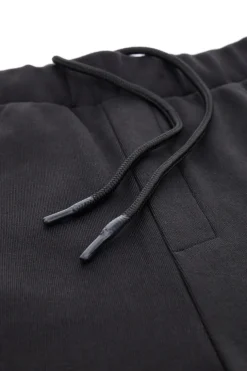 Pantaloni jogger neri con inserti tono su tono Boardman PT-M-P-8056
