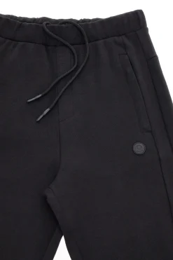 Pantaloni jogger neri con inserti tono su tono Boardman PT-M-P-8056