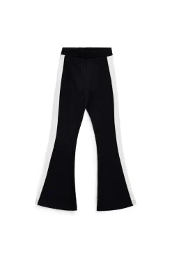 Pantaloni neri con banda laterale Pitt kids PT-G-F-9038
