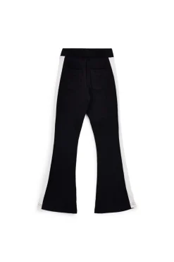 Pantaloni neri con banda laterale Pitt kids PT-G-F-9038