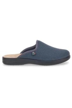 Pantofola Antracite Made In Italy Con Plantare Anatomico Fly Flot 7118