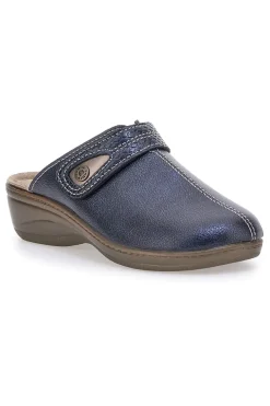 Pantofola blu anatomica con cuciture a vista Inblu 80LY