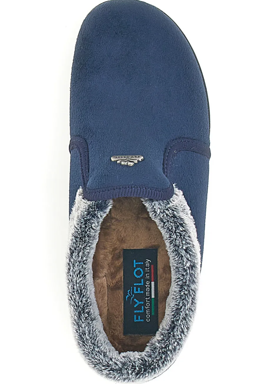 Pantofole blu alla caviglia FLY FLOT 3771