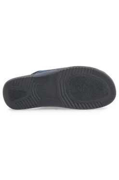 Pantofole Blu con fantasia losanghe INBLU 11 DG