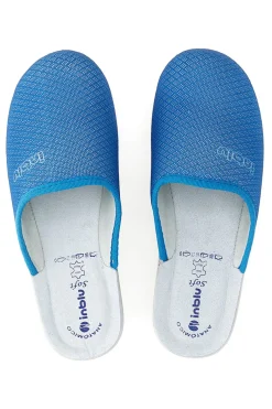 Pantofole blu con sottopiede anatomico Inblu 52 BJ