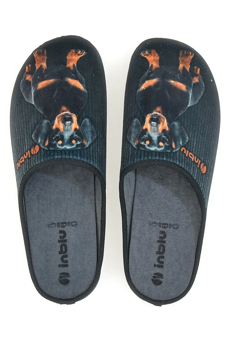 Pantofole Nere Inblu 7 GE