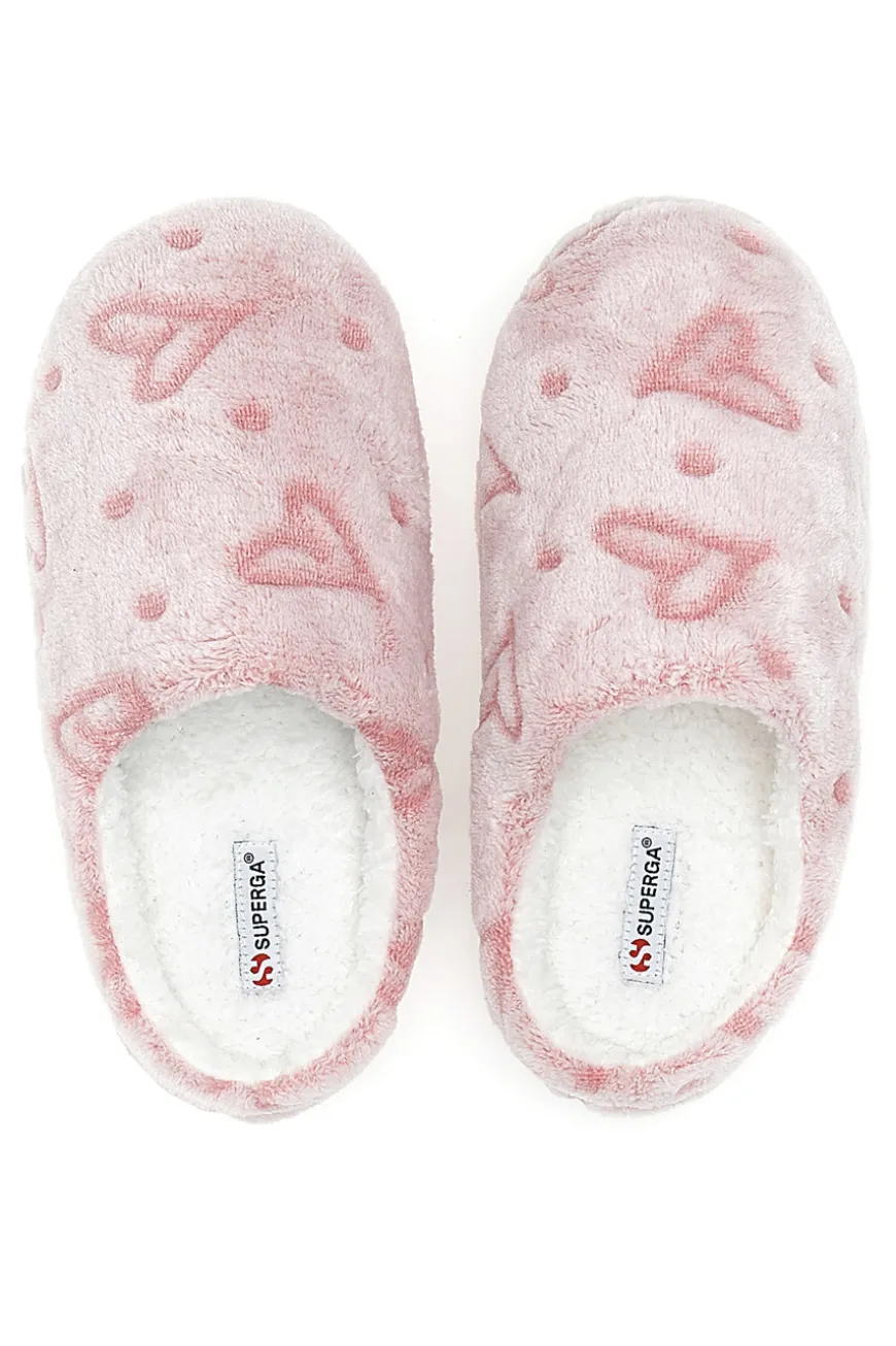 Pantofole Rosa con Cuori SUPERGA 22389