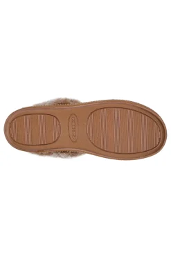Pantofole Skechers Cozy Campfire Fresh Toast Marroni