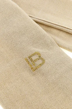 Pashmina oro con frange Laura Biagiotti 99s298-71