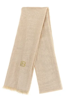 Pashmina oro rosa con frange Laura Biagiotti 99s298-71
