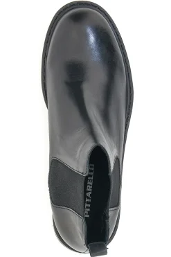 Pittarello Chelsea-Stiefel aus echtem Leder 1514853 Schwarz