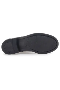 Pittarello Focus KI5242 schwarze Schnürstiefeletten mit seitlichem Reißverschluss