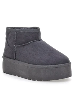Pittarello Love PK1497B graue Stiefeletten mit Pelzfutter