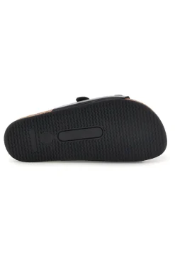 Pittarello Tierra doppelte schwarze Hausschuhe 335A20630SR