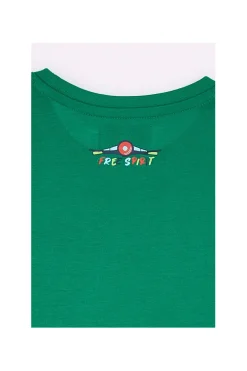 Pitt Kids Rundhals-T-Shirt 03029 Grün