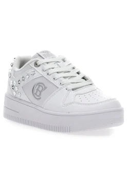 Pltform Cotton Belt Axel White Sneakers