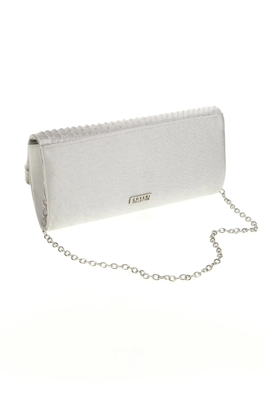 Pochette argento con catena Coveri collection SUI SERA 099 6