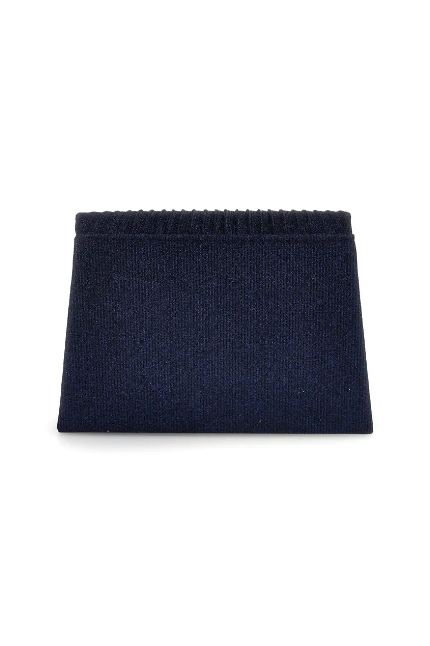 Pochette blu con glitter Nbg SERA/3534
