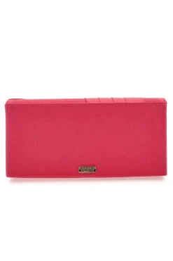 Pochette Fuxia Effetto Sera con Catenella Rimovibile COVERI COLLECTION 0149-B