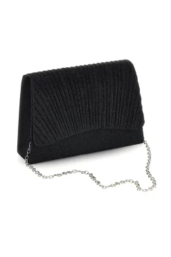 Pochette nera con glitter Nbg SERA/3534