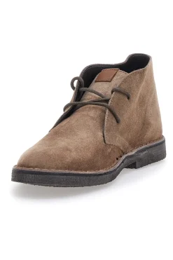 Polacco Marrone in Vera Pelle Scamosciata Max Dillan 2902