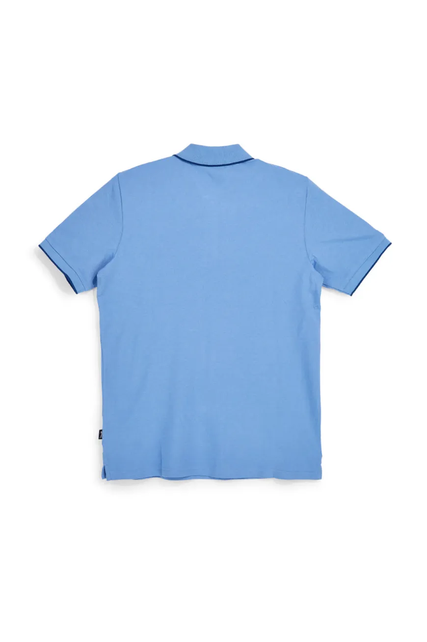 Polo Azzurra in cotone Us golf PO2001