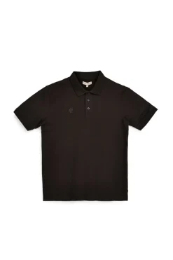 Polo marrone maniche corte colletto bottoni Pittarello tierra PT-M-T-9079