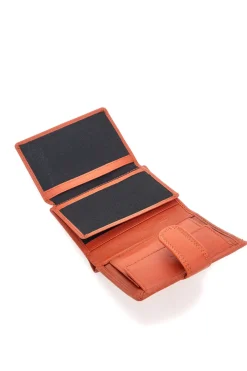 Portafoglio Arancione In Pelle GianMarco Venturi 80-U108