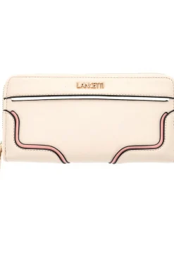 Portafoglio Beige con Dettagli colorati Lancetti CURSAL