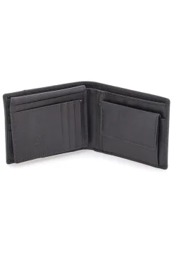 Portafoglio marrone con inserto a contrasto Lancetti LL25W-767-52