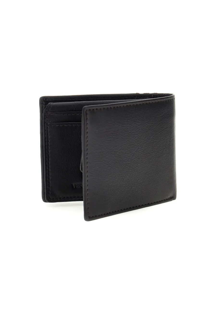 Portafoglio Nero in Vera Pelle con Protezione RFID Biagiotti uomo LB26S-772-44