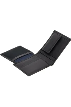 Portafoglio Nero in Vera Pelle con Protezione RFID Biagiotti uomo LB26S-772-44