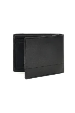 Portafoglio Nero in Vera Pelle con Protezione RFID Biagiotti uomo LB26S-767-40