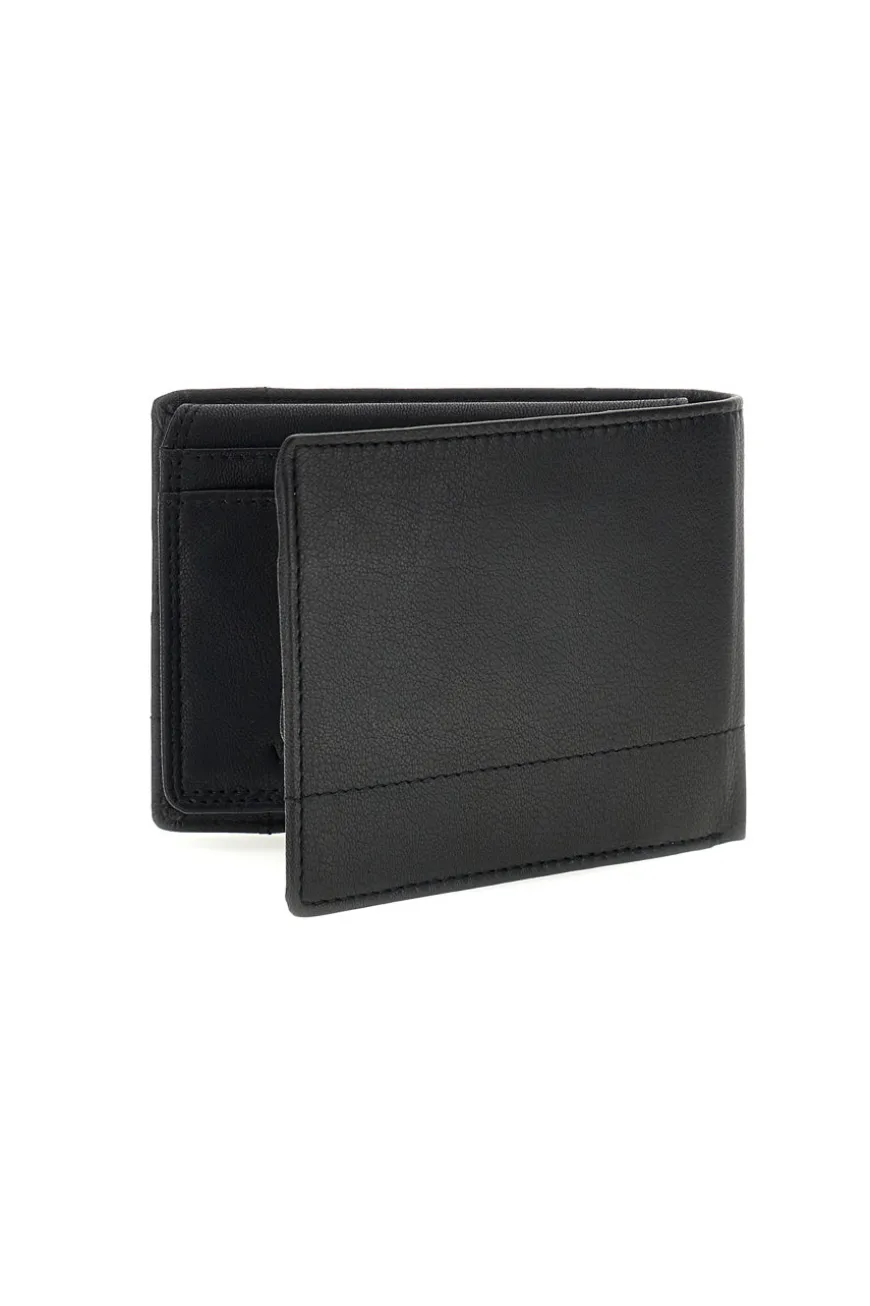 Portafoglio Nero in Vera Pelle con Protezione RFID Biagiotti uomo LB26S-767-40