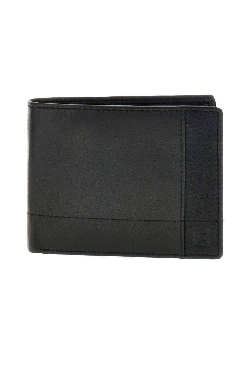 Portafoglio Nero in Vera Pelle con Protezione RFID Biagiotti uomo LB26S-767-40