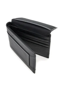 Portafoglio Slim Nero In vera pelle Jaguar PF825-4