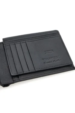 Portafoglio Slim Nero In vera pelle Jaguar PF825-100