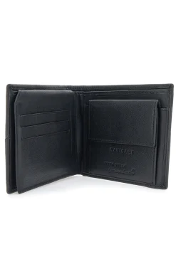 Portafoglio Slim Nero In vera pelle Navigare PF-841